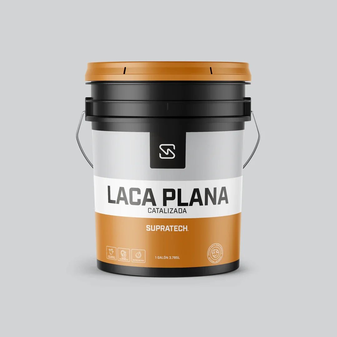 Laca Catalizada Plana Negra Brillante - Pinturas y Lacas