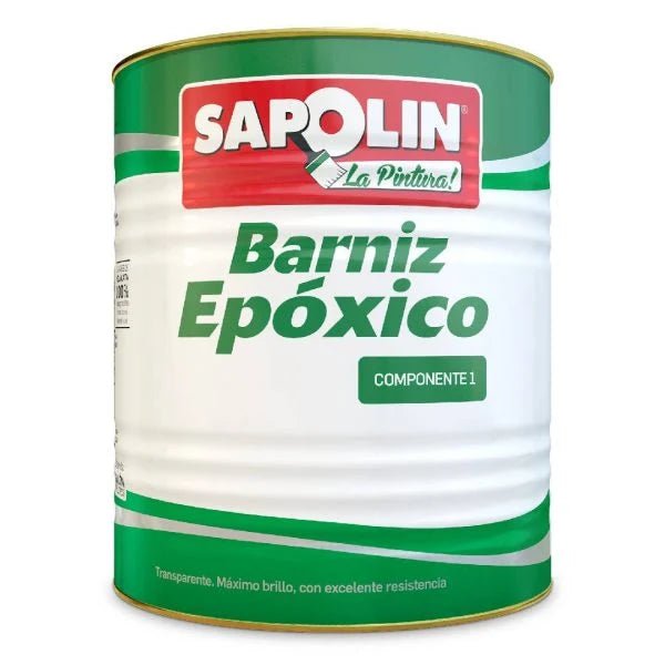 Barniz Epoxico Transparente Brillante Sapolin - Pinturas y Lacas