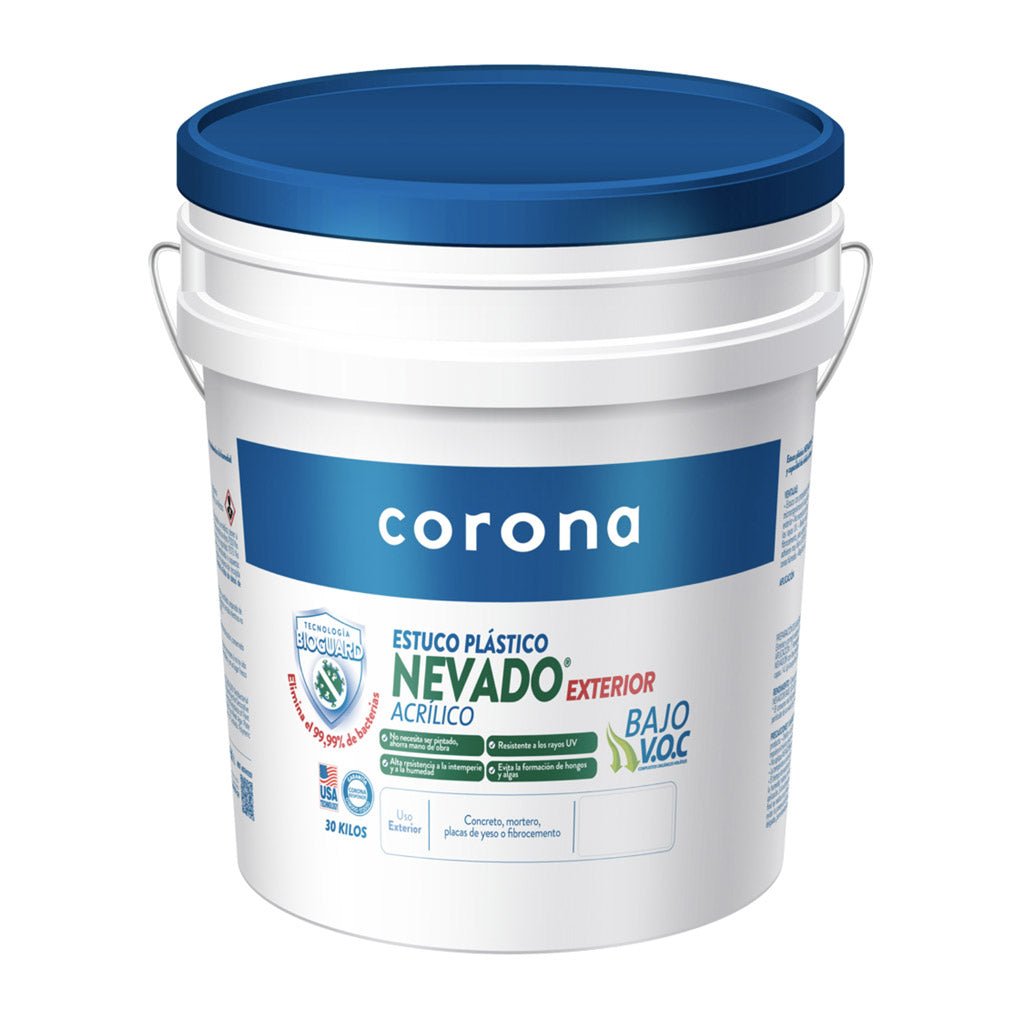 Estuco Plástico Corona Nevado Interior - Pinturas y Lacas
