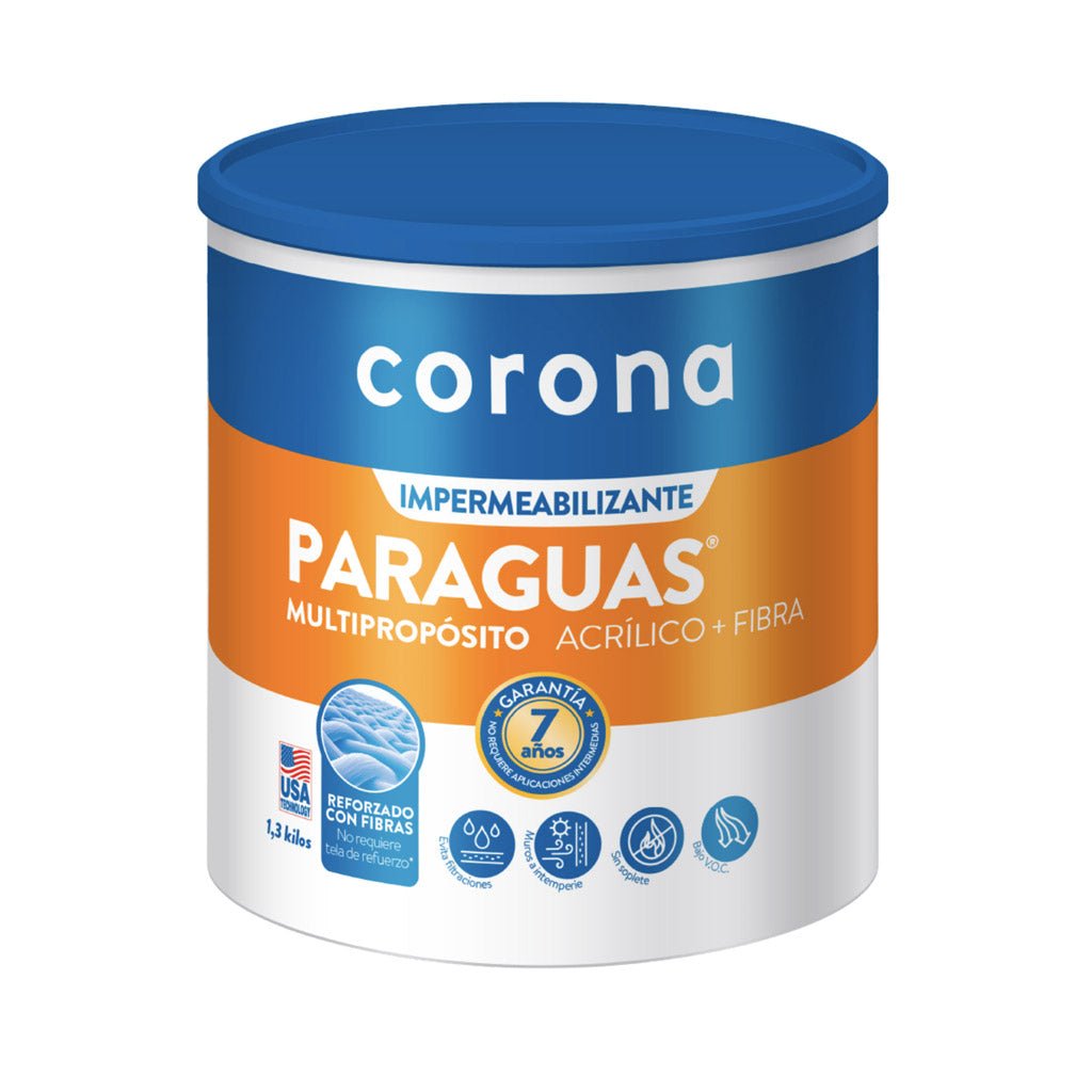 Impermeabilizante Paraguas Multiproposito Corona 7 Años - Pinturas y Lacas