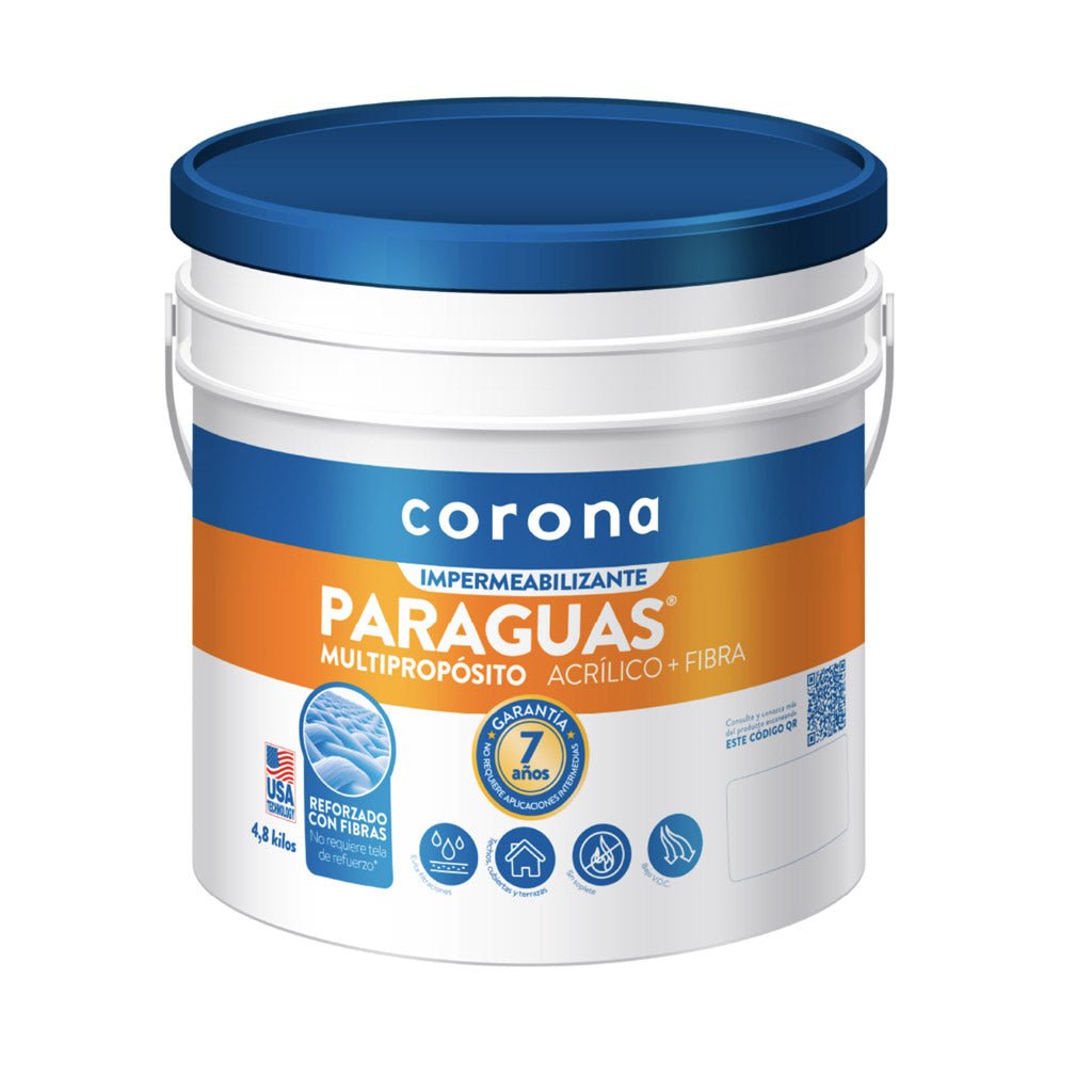 Impermeabilizante Paraguas Multiproposito Corona 7 Años - Pinturas y Lacas