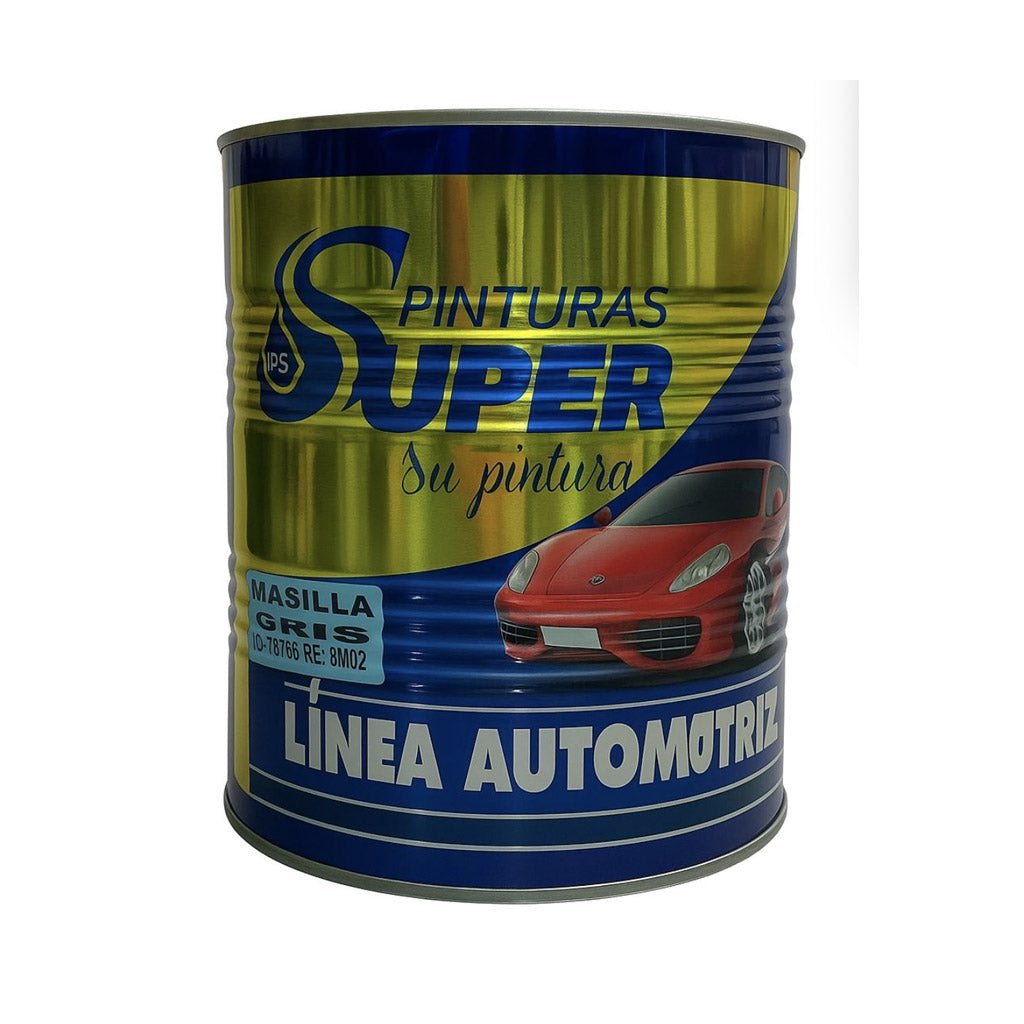 Masilla Gris Automotriz - Relleno y Acabado - Pinturas y Lacas