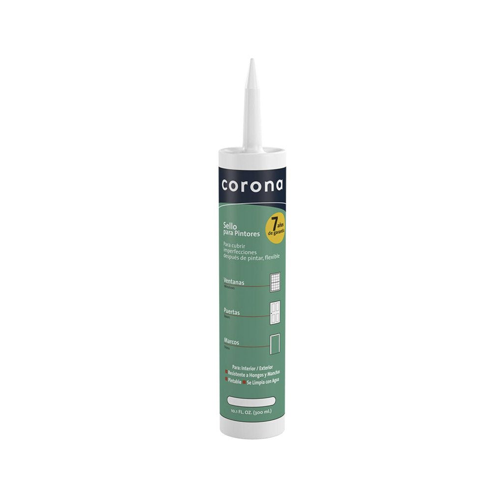Silicona Corona Sello Para Pintores 300ml - Pinturas y Lacas